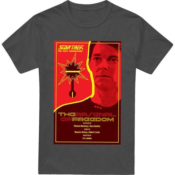 Maglietta Star Trek - "The Next Generation Stagione 1 Episodio 21"" Per Uomo/Donna Unisex TV17796 (L) (Charcoal)"-image
