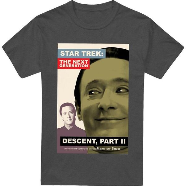 Star Trek - Maglietta "The Next Generation Stagione 7 Episodio 1"" Per Uomo/Donna Unisex TV17931 (L) (Charcoal)"-image