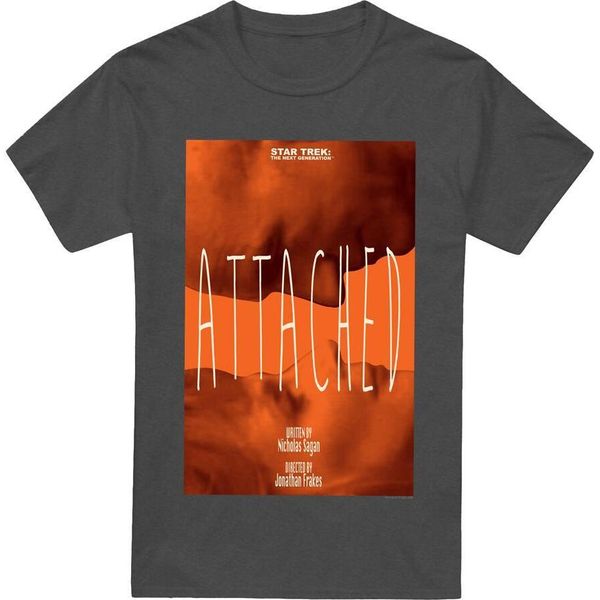 Maglietta Star Trek - "The Next Generation Stagione 7 Episodio 8"" Per Uomo/Donna Unisex TV17939 (Xxl) (Charcoal)"-image