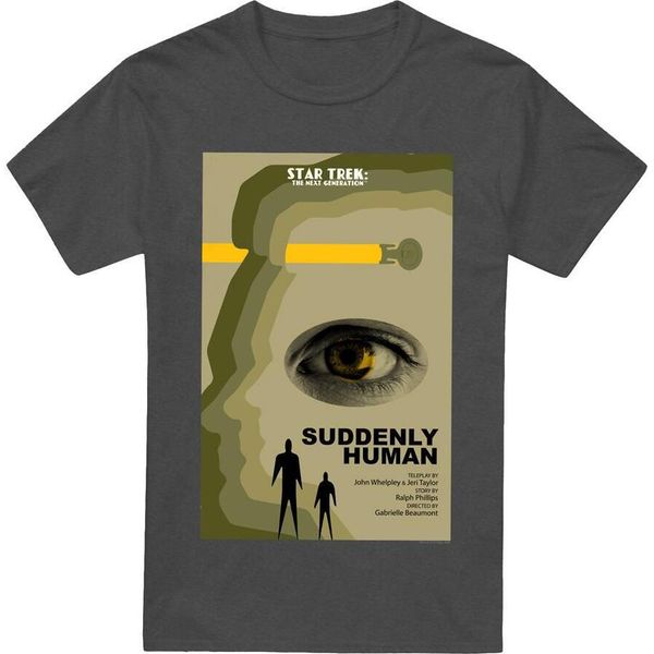 Maglietta Star Trek - "The Next Generation Stagione 4 Episodio 4"" Per Uomo/Donna Unisex TV17854 (Xxl) (Charcoal)"-image