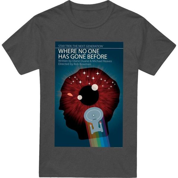 Maglietta Star Trek - "The Next Generation Stagione 1 Episodio 6"" Per Uomo/Donna Unisex TV17781 (M) (Charcoal)"-image