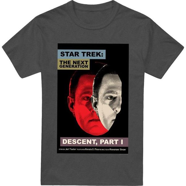 Maglietta Star Trek - "The Next Generation Stagione 6 Episodio 26"" Per Uomo/Donna Unisex TV17930 (Xxl) (Charcoal)"-image