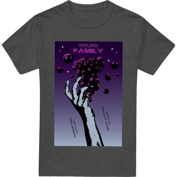 Maglietta Star Trek - "The Next Generation Stagione 4 Episodio 2"" Per Uomo/Donna Unisex TV17852 (Xxl) (Charcoal)"-image