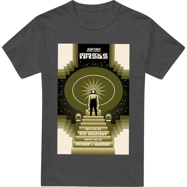 Maglietta Star Trek - "The Next Generation Stagione 7 Episodio 17"" Per Uomo/Donna Unisex TV17949 (S) (Charcoal)"-image