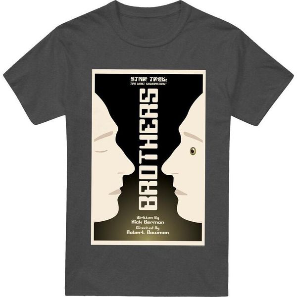 Star Trek - Maglietta "The Next Generation Stagione 4 Episodio 3"" Per Uomo/Donna Unisex TV17853 (Xl) (Charcoal)"-image