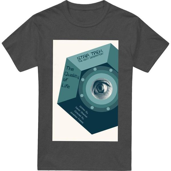 Maglietta Star Trek - "The Next Generation Stagione 6 Episodio 9"" Per Uomo/Donna Unisex TV17960 (Xxl) (Charcoal)"-image