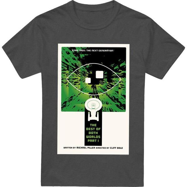 Star Trek - Maglietta "The Next Generation Stagione 3 Episodio 26"" Per Uomo/Donna Unisex TV17850 (Xl) (Charcoal)"-image