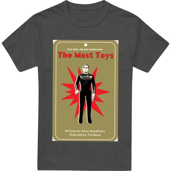 Maglietta Star Trek - "The Next Generation Stagione 3 Episodio 22"" Per Uomo/Donna Unisex TV17846 (Xxl) (Charcoal)"-image