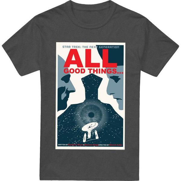 Star Trek - Maglietta "The Next Generation Stagione 7 Episodio 25"" Per Uomo/Donna Unisex TV17958 (3XL) (Charcoal)"-image