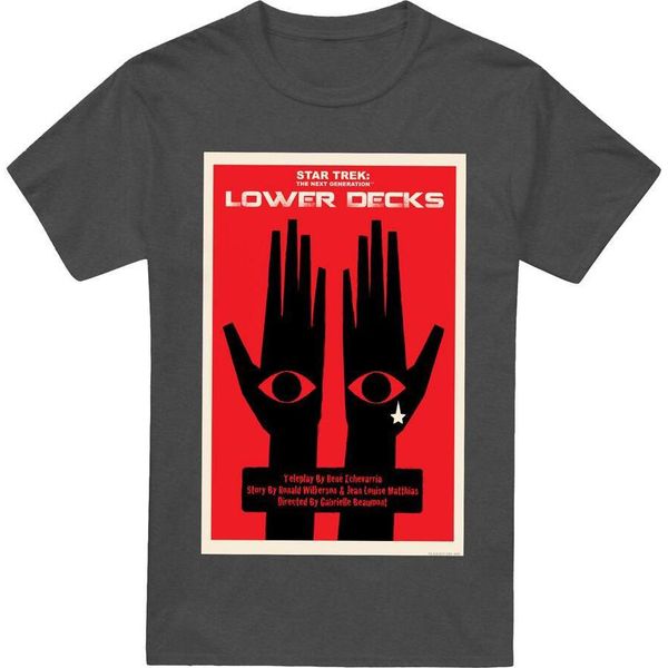 Maglietta Star Trek - "The Next Generation Stagione 7 Episodio 15"" Per Uomo/Donna Unisex TV17947 (Xxl) (Charcoal)"-image