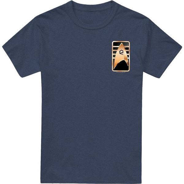 Star Trek: Discovery - Maglietta "Cadet"" Per Uomo/Donna Unisex TV18037 (M) (Blu Navy)"-image