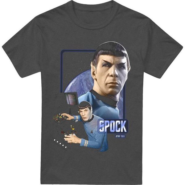 Star Trek - Maglietta Da Uomo/Donna Unisex TV18153 (3XL) (Carbone)-image