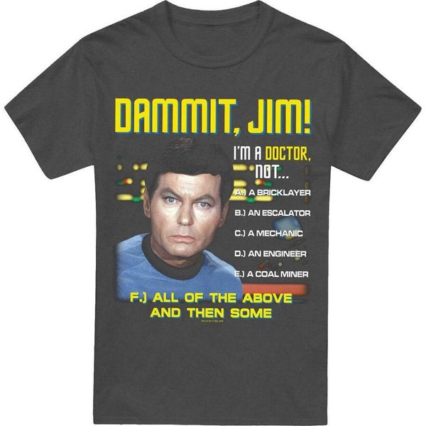 Star Trek - Maglietta "All Of The Above"" Per Uomo/Donna Unisex TV17944 (S) (Charcoal)"-image