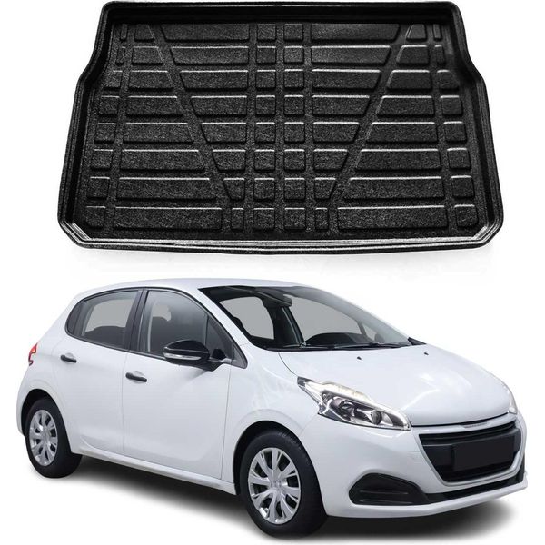 Fodera Per Peugeot 208 2012-2025 5 Porte In Gomma Tpe Nero-image