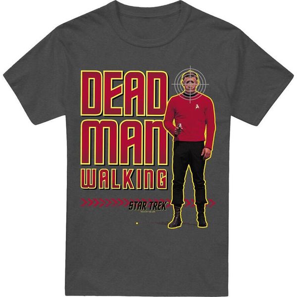 Star Trek - Maglietta "Dead Man Walking"" Per Uomo/Donna Unisex TV18123 (L) (Charcoal)"-image
