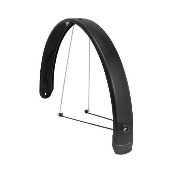 Parafango Posteriore Eurofender Tempo Quadrato 28 Pollici 65M - Nero-image