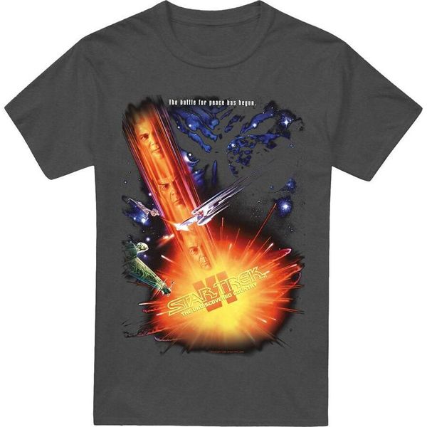 Star Trek - Maglietta "Undiscovered Country"" Per Uomo/Donna Unisex TV18127 (3XL) (Charcoal)"-image