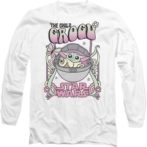 Star Wars: The Mandalorian - Maglietta Da Uomo/Donna Unisex TV14186 (M) (Bianco)-image