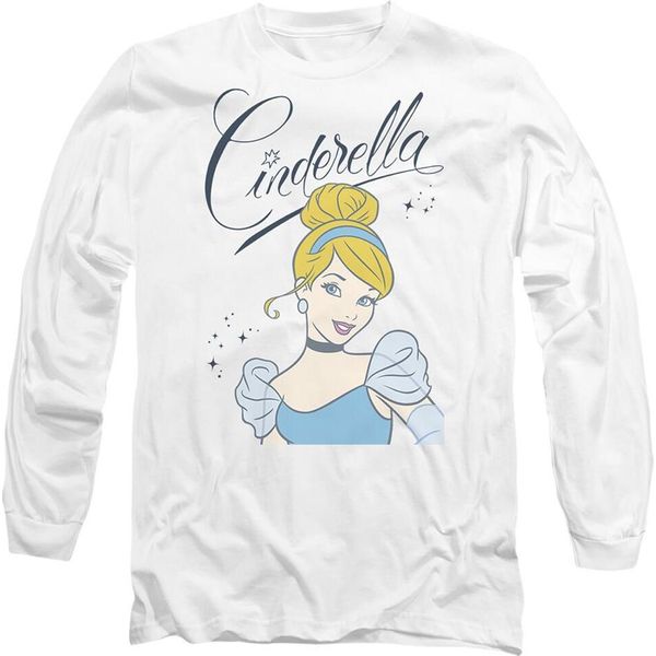 Cenerentola - Maglietta Da Uomo/Donna Unisex TV14561 (M) (Bianco)-image