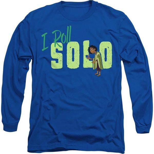 Encanto - Maglietta "I Roll Solo"" Per Uomo/Donna Unisex TV14794 (Xl) (Blu Reale)"-image