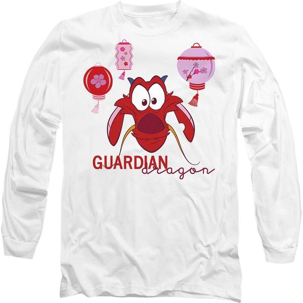 Mulan - Maglietta "Drago Guardiano"" Per Uomo/Donna Unisex TV14326 (S) (Bianco)"-image