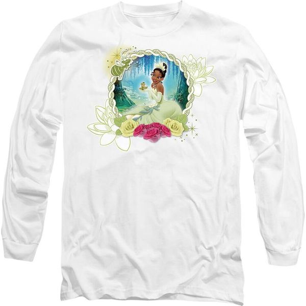 La Principessa E Il Ranocchio - Maglietta "Bayou Beauty"" Per Bambini/Donne Unisex TV14698 (M) (Weiß)"-image