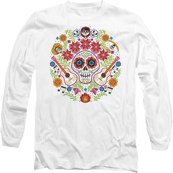 Coco - Maglietta "Day Of The Dead"" Per Uomo/Donna Unisex TV14349 (Xl) (Bianco)"-image