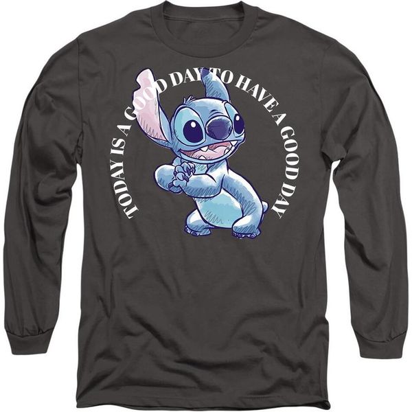 Lilo & Stitch - Maglietta "Good Day"" Per Uomo/Donna Unisex TV14393 (M) (Carbone)"-image