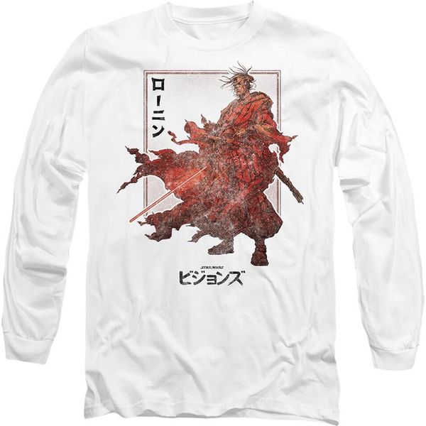 Star Wars - Maglietta "Visions Ronin"" Per Uomo/Donna Unisex TV14359 (S) (Bianco)"-image