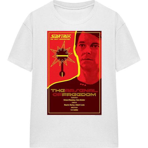 Star Trek - Maglietta "The Next Generation Stagione 1 Episodio 21"" Per Uomo/Donna Unisex TV16314 (Xxl) (Bianco)"-image