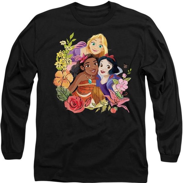Disney Princess - Maglietta Da Uomo/Donna Unisex TV14568 (Xl) (Nero)-image