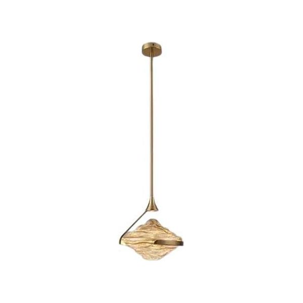 Lampada A Sospensione, Design Moderno, Applicazione Versatile, Cognac-A, Luce Calda-2500K-image