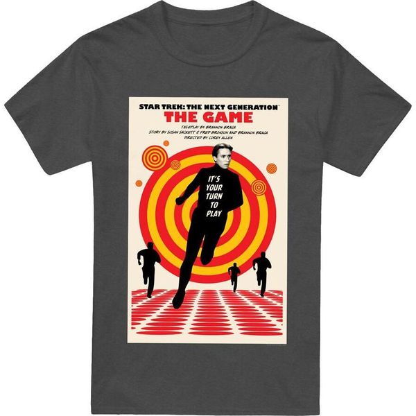 Maglietta Star Trek - "The Next Generation Stagione 5 Episodio 6"" Per Uomo/Donna Unisex TV17884 (3XL) (Charcoal)"-image