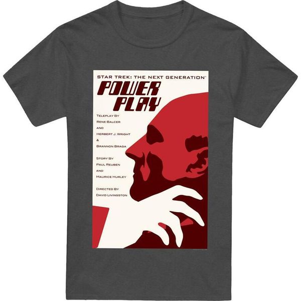Maglietta Star Trek - "The Next Generation Stagione 5 Episodio 15"" Per Uomo/Donna Unisex TV17893 (M) (Charcoal)"-image