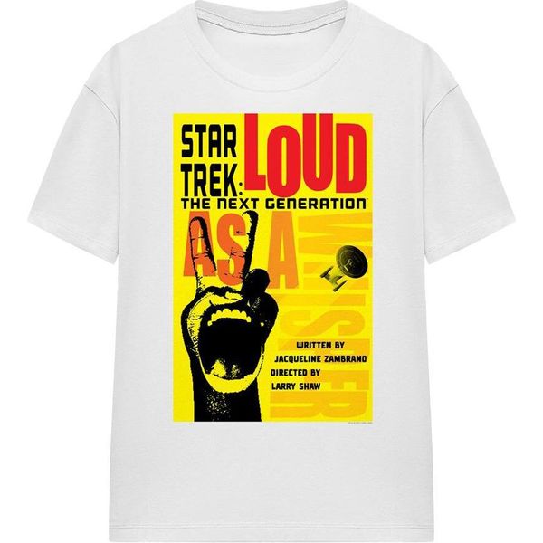 Star Trek - "The Next Generation Stagione 2 Episodio 5"" Maglietta Per Bambini/Ragazzi Unisex TV16374 (Xxl) (Bianco)"-image