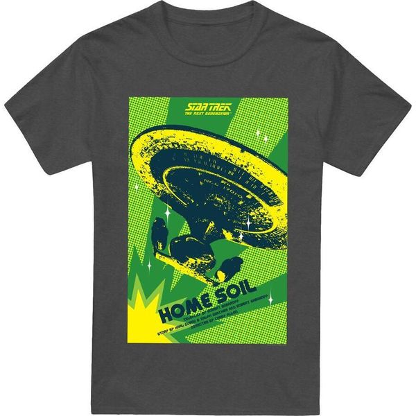 Star Trek - Maglietta "The Next Generation Stagione 1 Episodio 18"" Per Uomo/Donna Unisex TV17793 (Xl) (Charcoal)"-image