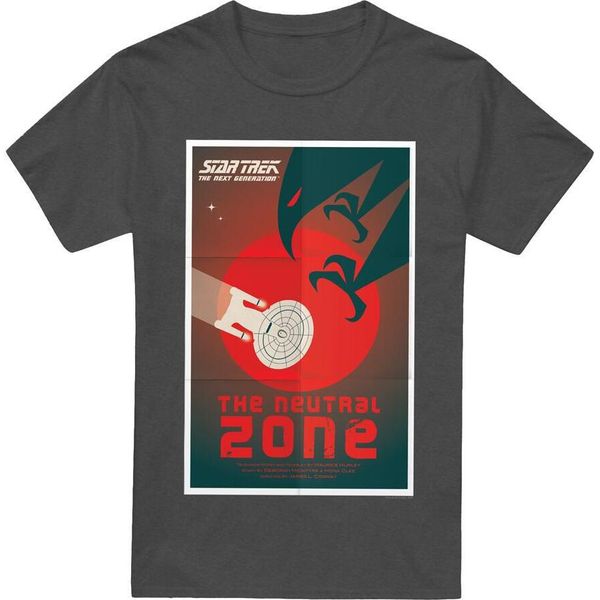 Star Trek - Maglietta "The Next Generation Stagione 1 Episodio 26"" Per Uomo/Donna Unisex TV17801 (Xl) (Charcoal)"-image