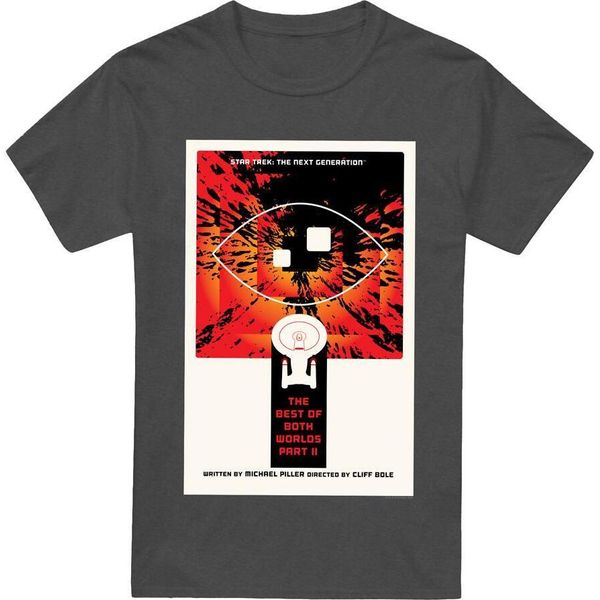 Star Trek - Maglietta "The Next Generation Stagione 4 Episodio 1"" Per Uomo/Donna Unisex TV17851 (3XL) (Charcoal)"-image