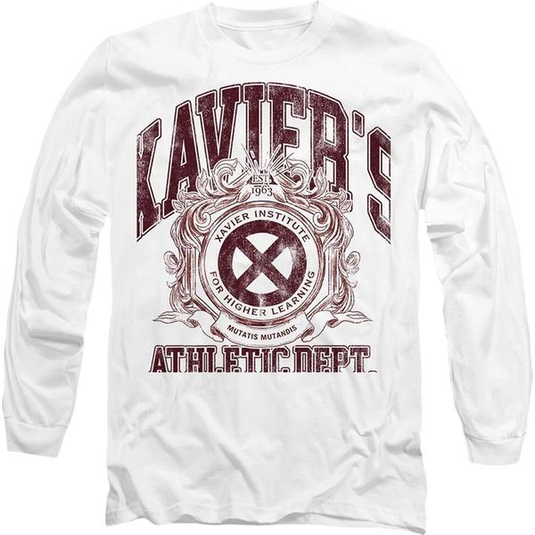 Marvel - Maglietta "X-Men Athletic Dept"" Per Uomo/Donna Unisex TV14150 (M) (Bianco)"-image