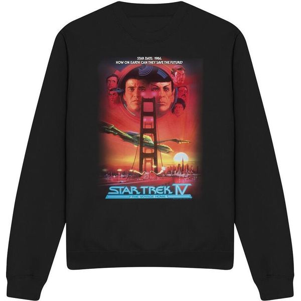 Star Trek - Felpa "The Voyage Home"" Per Uomo/Donna Unisex TV12261 (M) (Nero)"-image