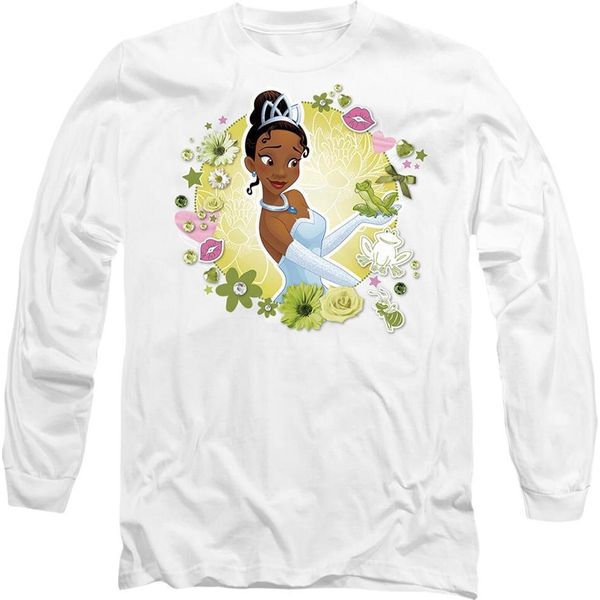 La Principessa E Il Ranocchio - Maglietta Per Bambini/Ragazzi Unisex TV14562 (Xl) (Weiß)-image
