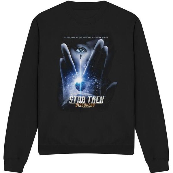Star Trek: Discovery - Felpa "Discovery Begins"" Per Bambini/Ragazzi Unisex TV12050 (Xxl) (Schwarz)"-image