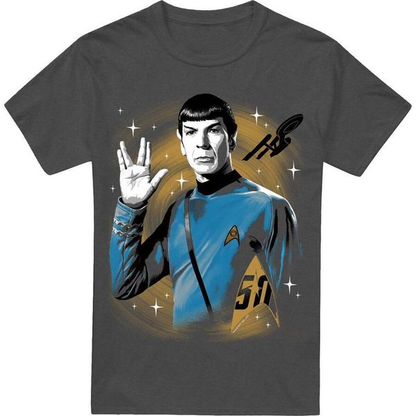 Star Trek - Maglietta "Prosper"" Per Uomo/Donna Unisex TV17651 (L) (Charcoal)"-image