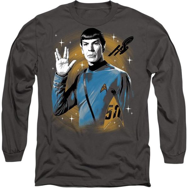 Star Trek - Maglietta "Prosper"" Per Uomo/Donna Unisex TV9580 (Xxl) (Charcoal)"-image