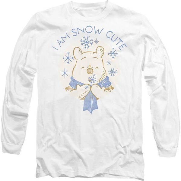 Winnie The Pooh - Maglietta "Io Sono Neve"" Per Uomo/Donna Unisex TV14463 (Xxl) (Bianco)"-image