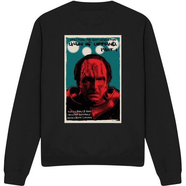 Star Trek - "The Next Generation Season 6 Episode 10"" Felpa FüR Herren/Damen Unisex TV11940 (M) (Schwarz)"-image