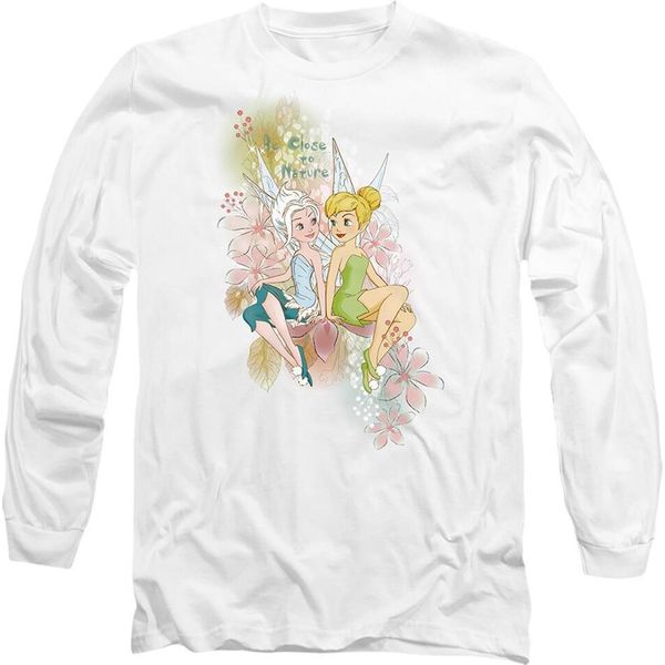 Disney Fairies - Maglietta "Close To Nature"" Per Uomo/Donna Unisex TV14645 (L) (Bianco)"-image