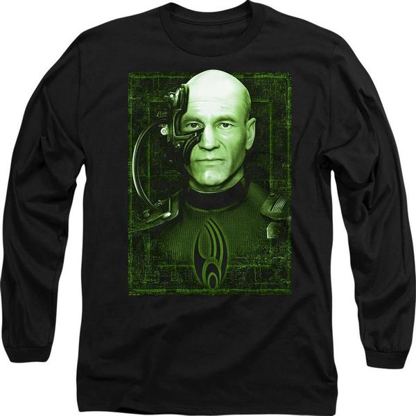Star Trek - Maglietta "Locutus Of Borg"" Per Uomo/Donna Unisex TV9615 (M) (Nero)"-image