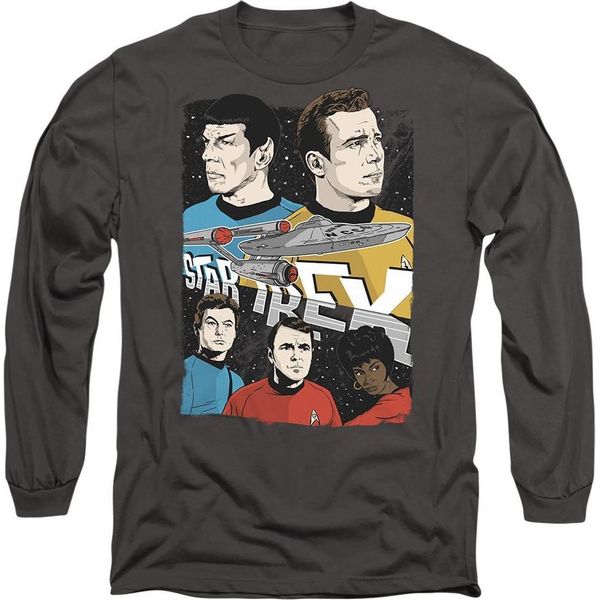 Star Trek - Maglietta Da Uomo/Donna Unisex TV9619 (M) (Carbone)-image