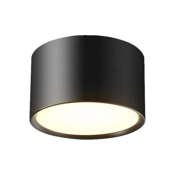 Lampada Da Soffitto, Sorgente Luminosa A Led, Design Moderno, Nero, 210 H120MM 21W, Luce Neutra 4000K-image
